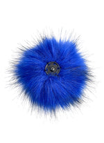 Load image into Gallery viewer, The Pom Hat - Black/Royal Blue
