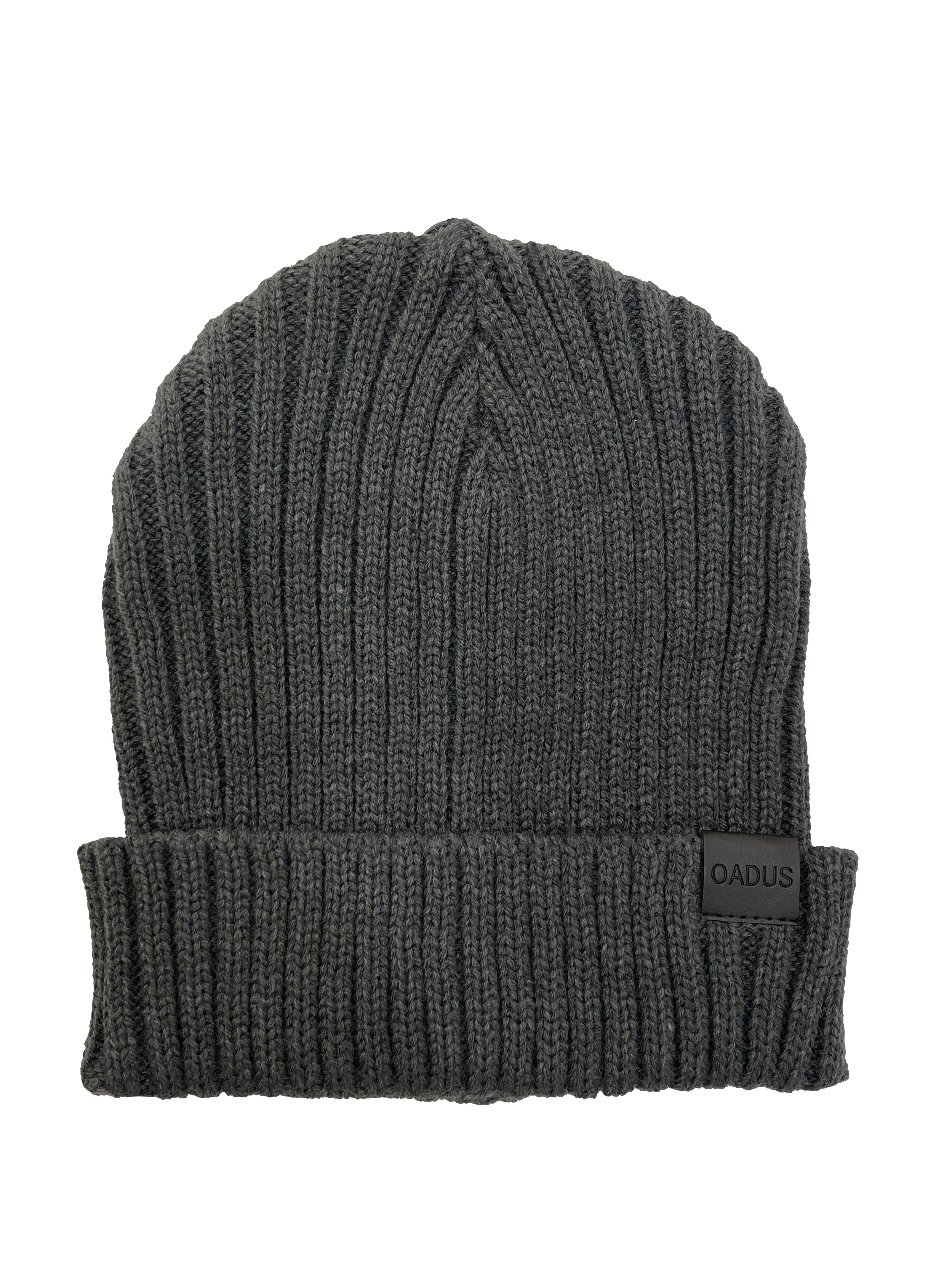 The Pom Hat - Charcoal/White