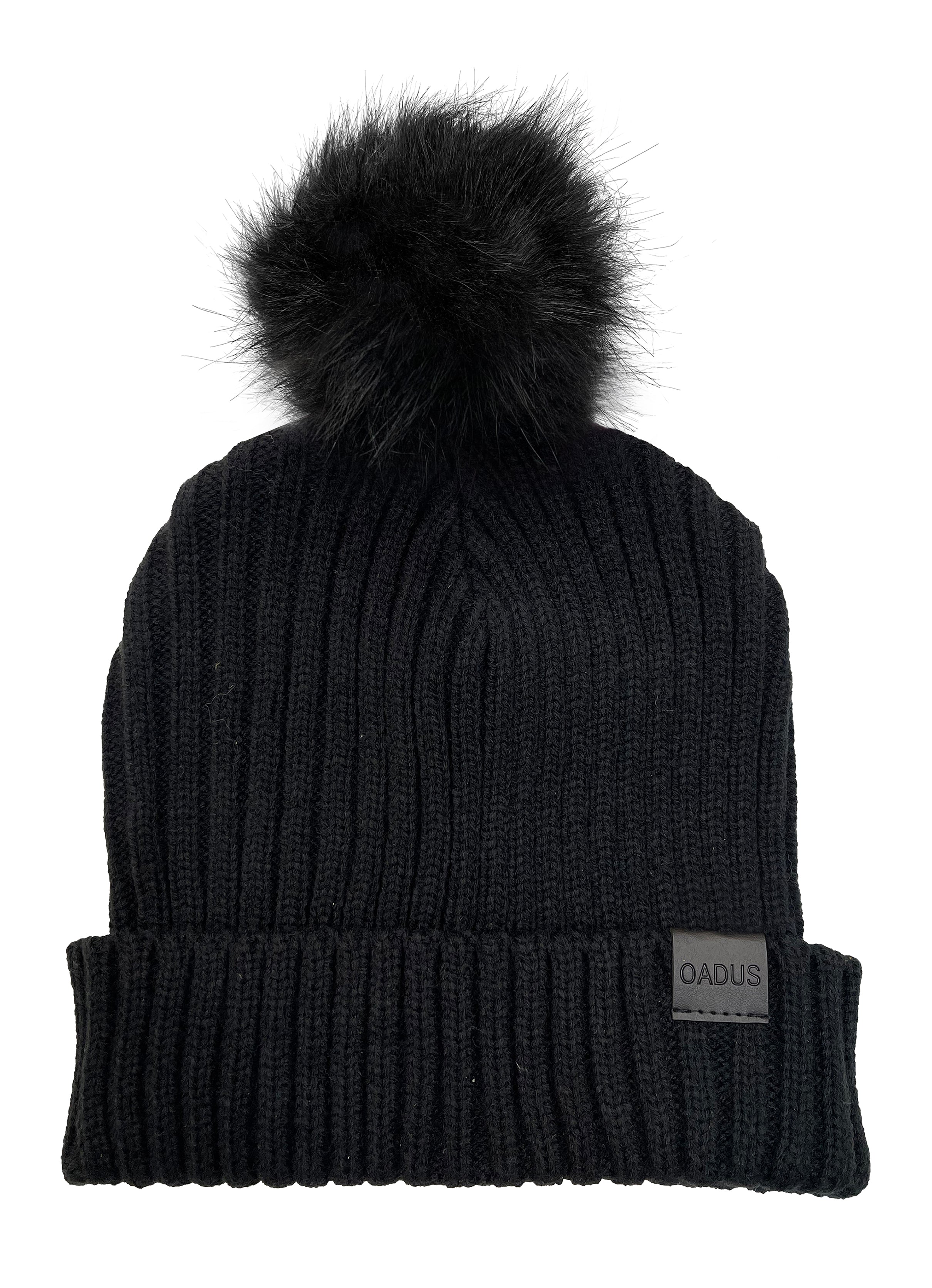 The Pom Hat - Black/Black