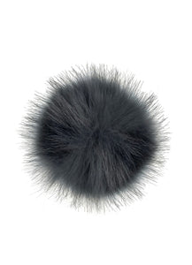 The Pom Hat - Charcoal/Charcoal