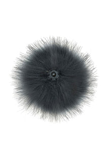 The Pom Hat - Charcoal/Charcoal