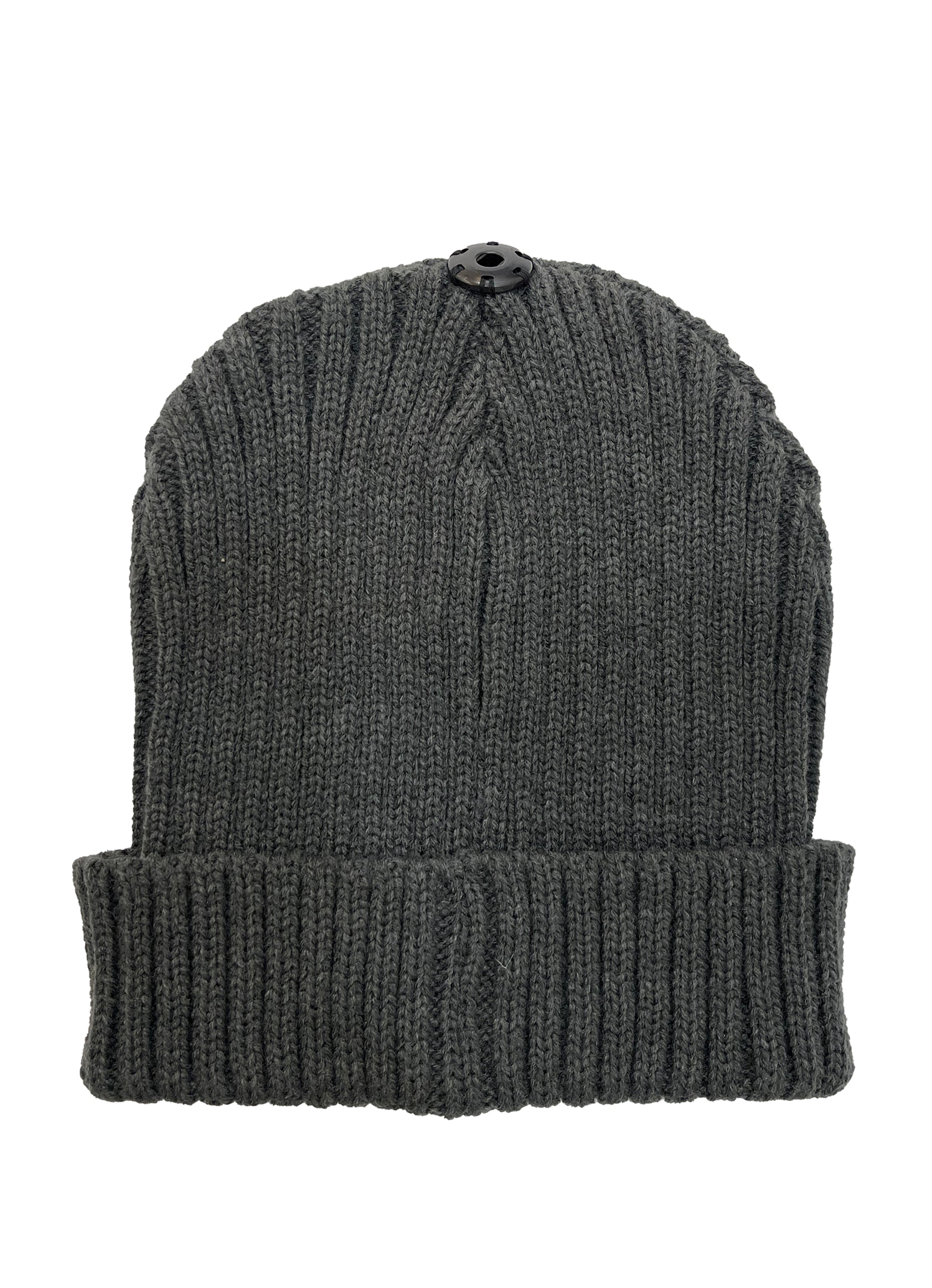 The Pom Hat - Charcoal/Charcoal