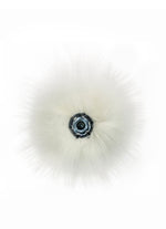 Load image into Gallery viewer, The Pom Hat - Charcoal/White
