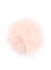 The Pom Hat - Light Grey/Light Pink