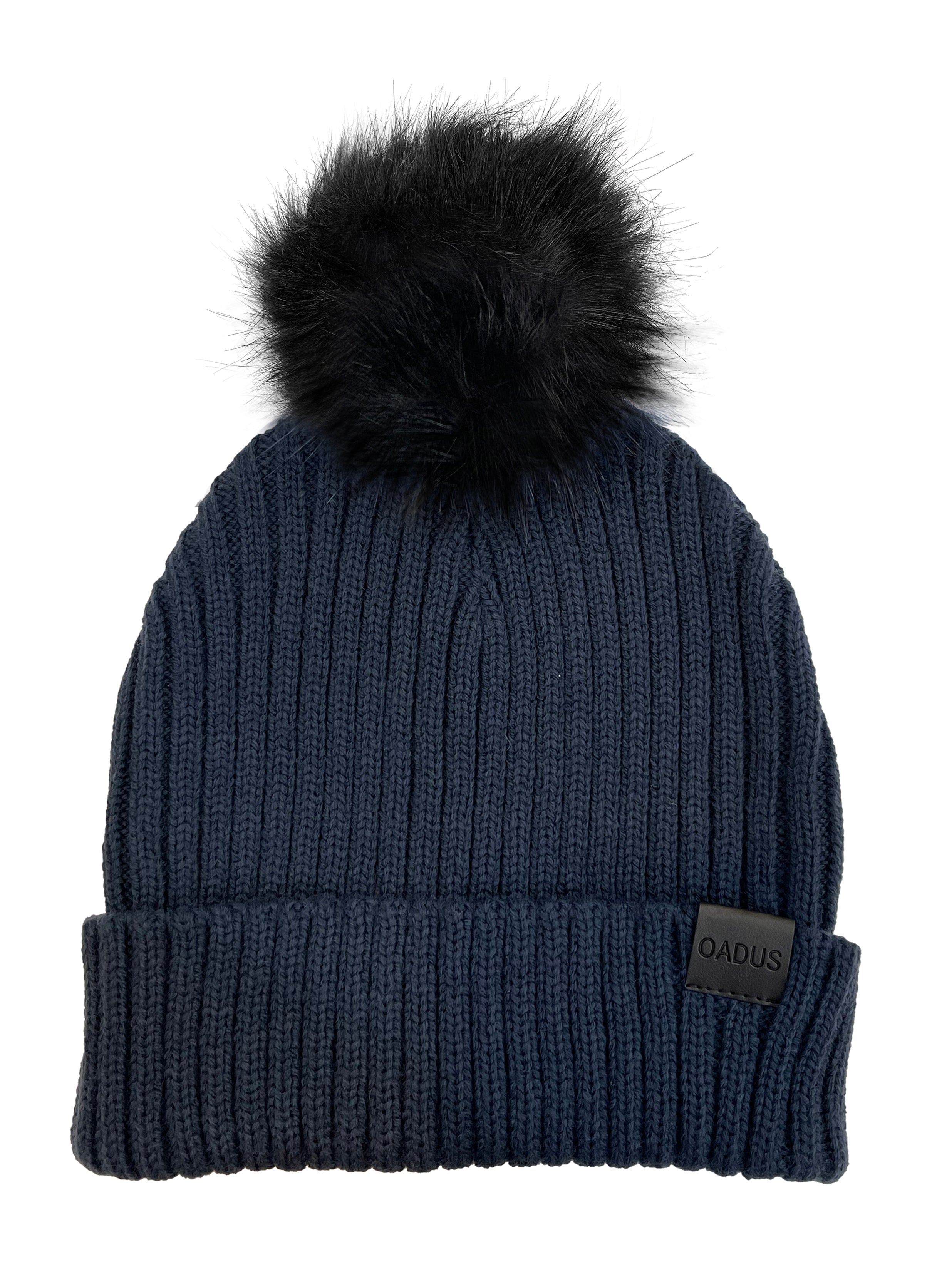 The Pom Hat - Navy/Black