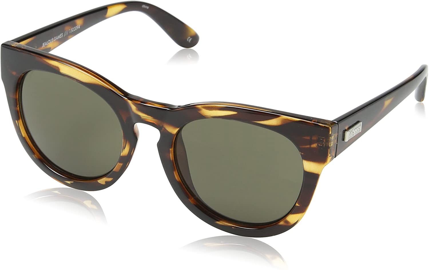 Le Specs Jealous Games Sunnies - Streaky Tort