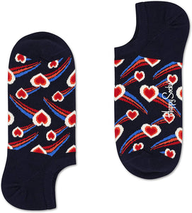 Happy Socks Shooting Heart Liner Socks