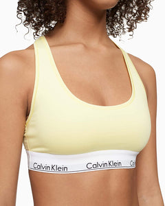 Calvin Klein Modern Cotton Yellow Racerback Bralette