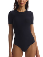 Load image into Gallery viewer, Commando Butter Short Sleeve Crewneck Bodysuit
