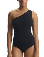 Load image into Gallery viewer, Commando Ballet One-Shoulder Bodysuit Thong
