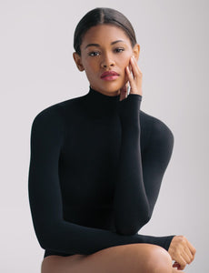 Commando Ballet Turtleneck Bodysuit Thong