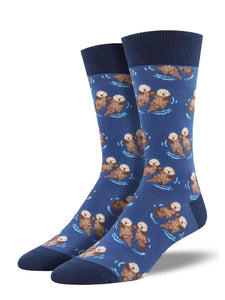 Socksmith Men's "Significant Otter" Crew Socks