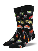 Load image into Gallery viewer, Socksmith Men&#39;s &quot;Sushi&quot; Crew Socks
