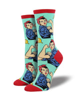 Load image into Gallery viewer, Socksmith Women&#39;s &quot;Rosie&quot; Crew Socks
