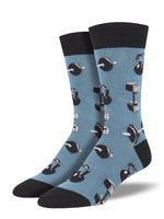 Load image into Gallery viewer, Socksmith Men&#39;s &quot;Do You Even Lift, Bro?&quot; Crew Socks

