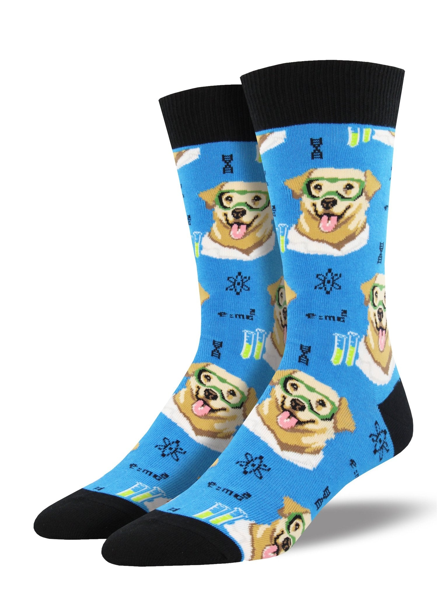 Socksmith Men's "Science Lab" Crew Socks