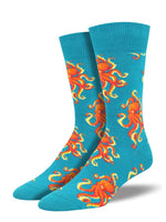 Load image into Gallery viewer, Socksmith Men&#39;s &quot;Socktopus&quot; Crew Socks
