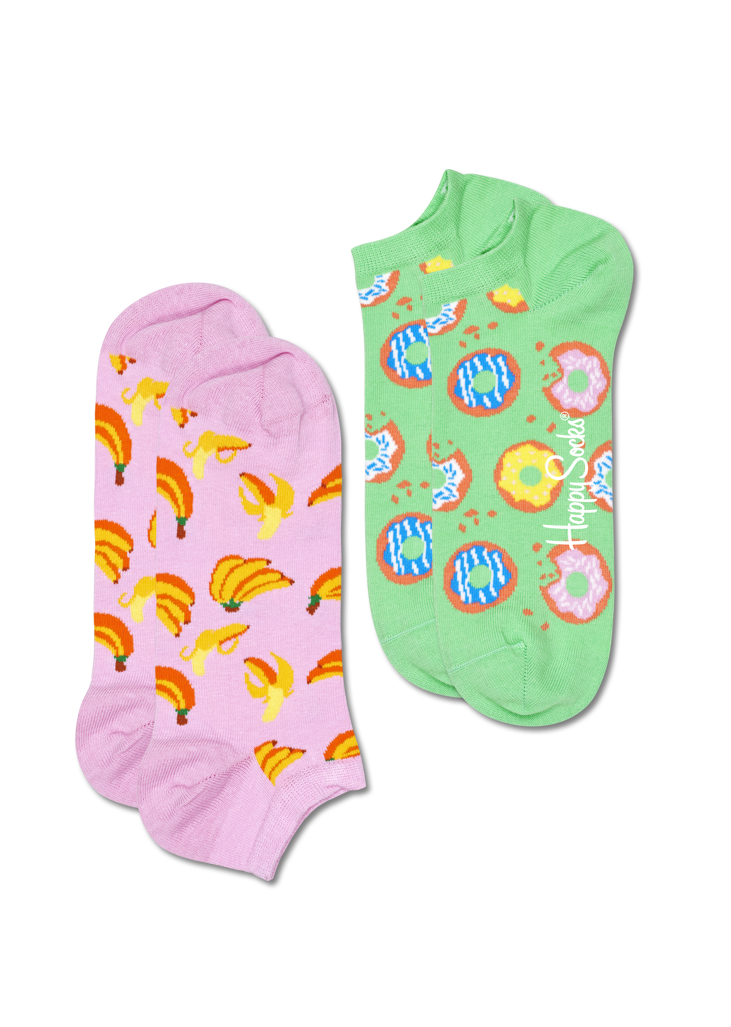 Happy Socks 2-Pack Snacks Low Socks