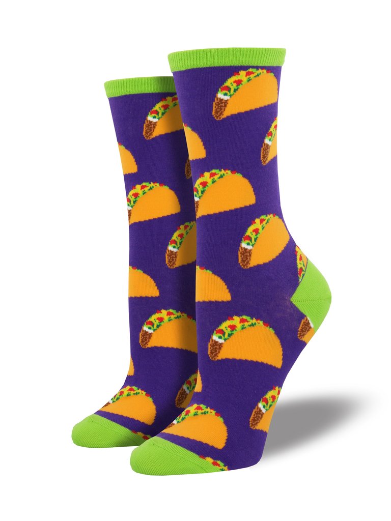 Socksmith Women's "tacos" Crew Socks