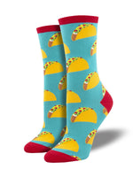 Load image into Gallery viewer, Socksmith Women&#39;s &quot;tacos&quot; Crew Socks
